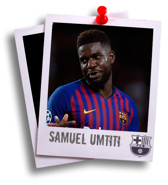 Samuel Umtiti Barcelona 100 mejores jugadores de 2018