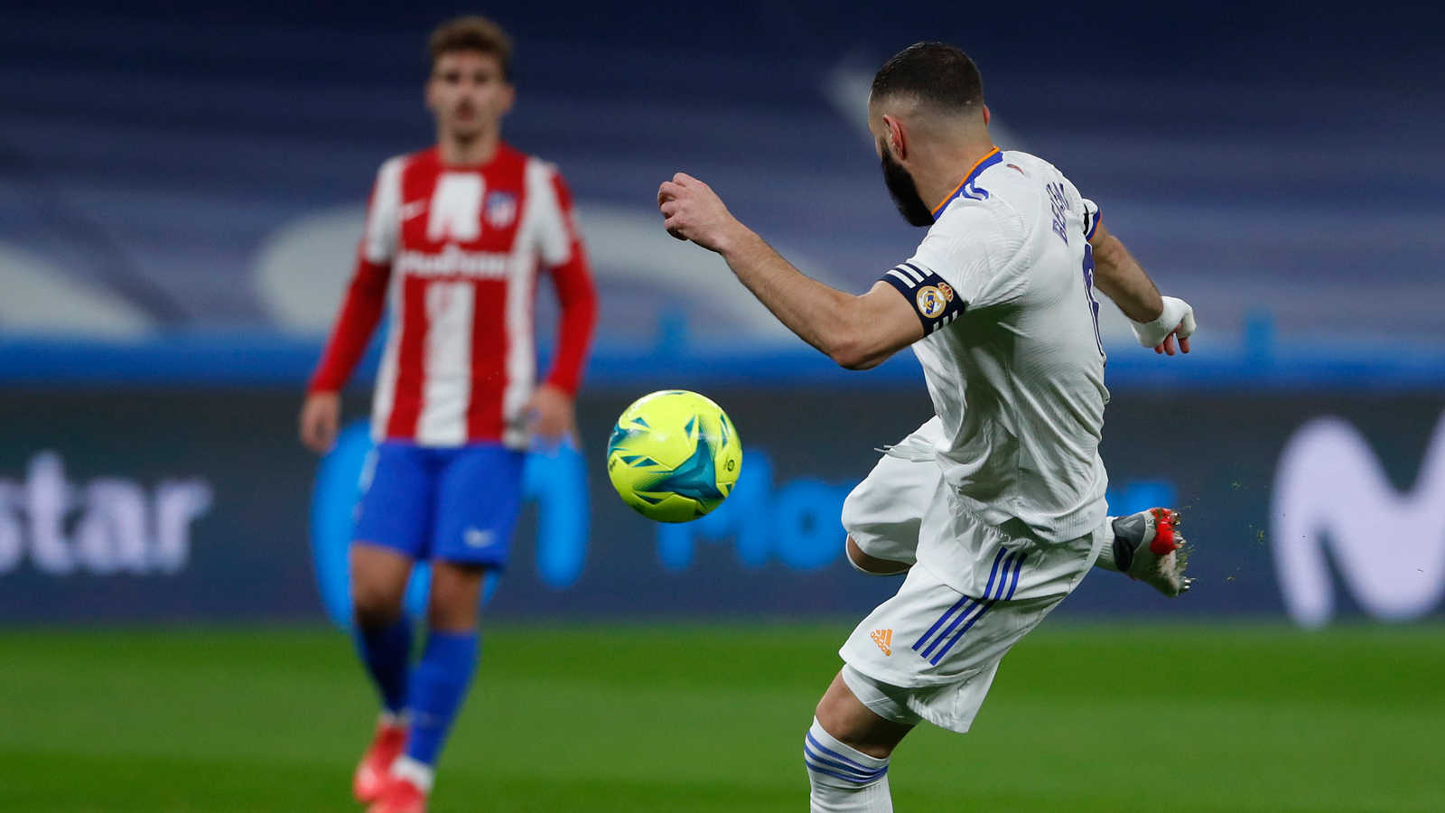 Gol de Benzema (1-0) en el Real Madrid vs Atlético