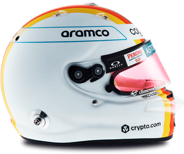 Helmet of Vettel