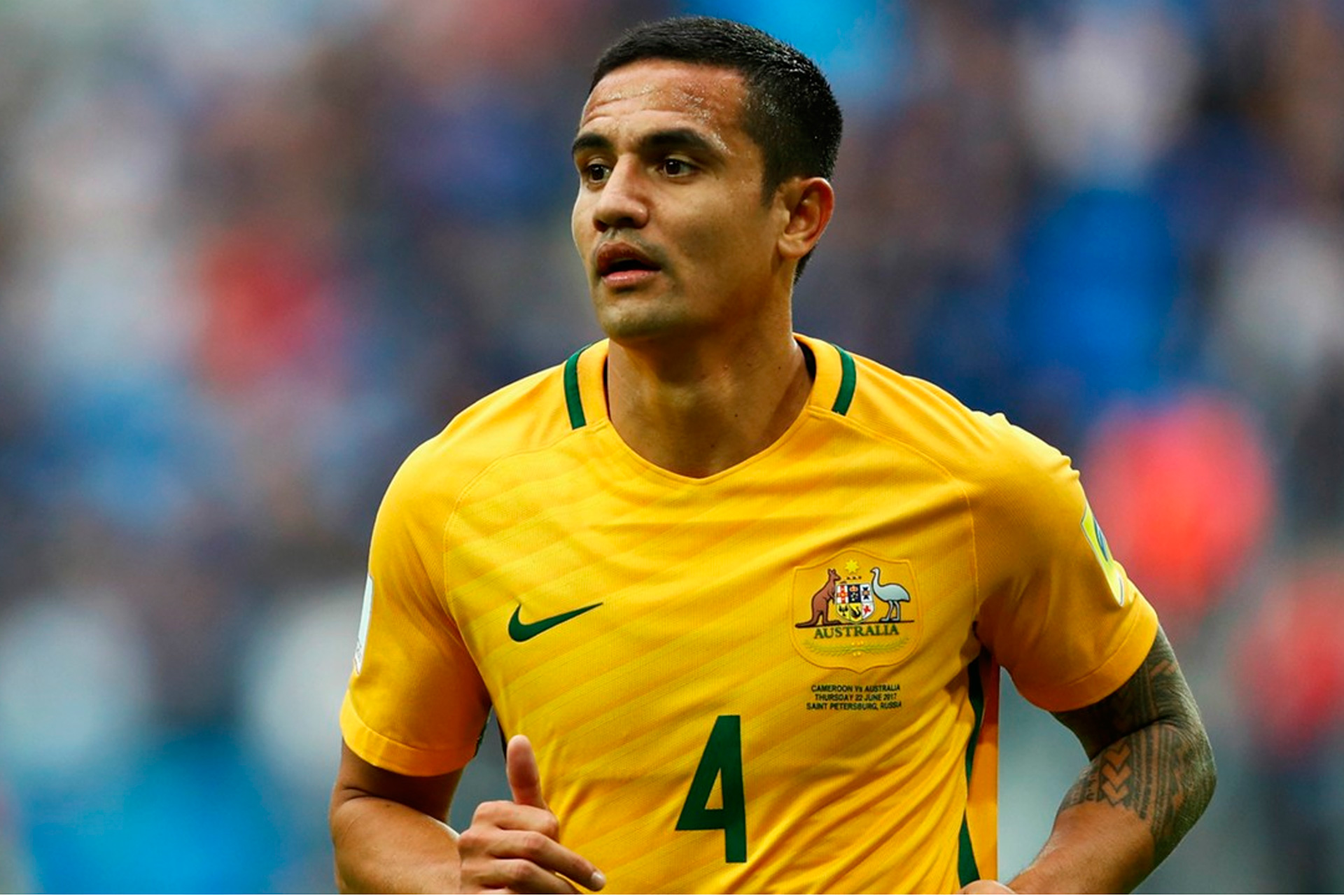 Tim Cahill Jugador estrella de la selección australiana Marca
