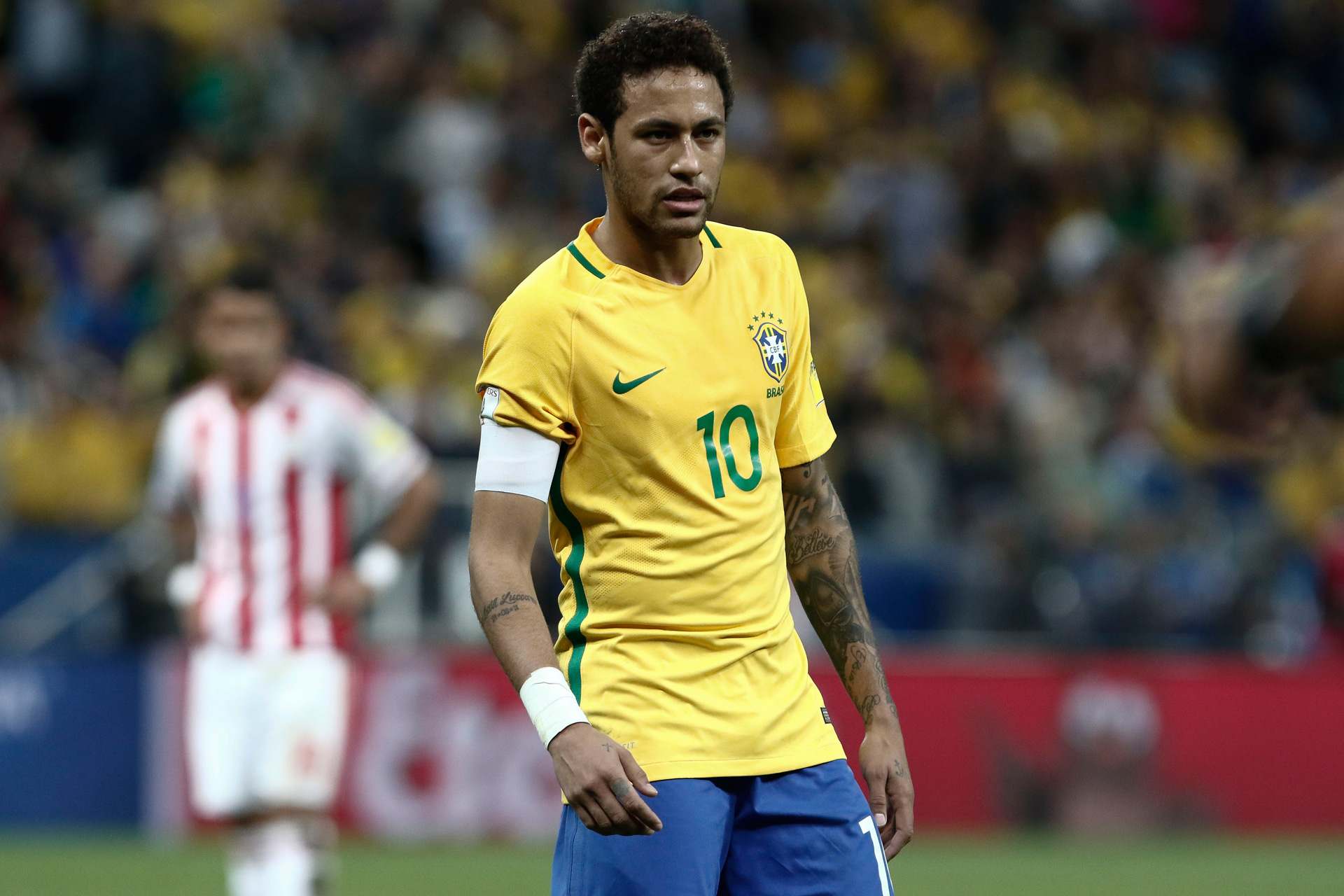 Neymar Jugador Estrella De La Selección Brasileña Marca