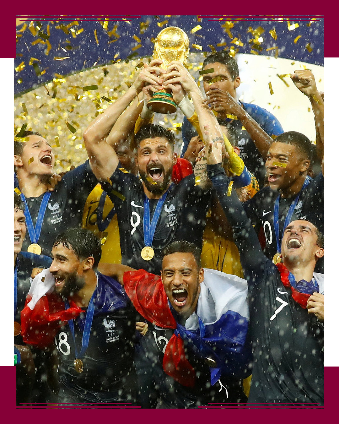 Francia, Campeona en el 2018